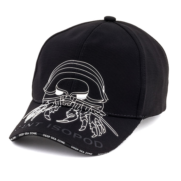 動物 生物 スポーツキャップ ダイオウグソクムシ ブラック