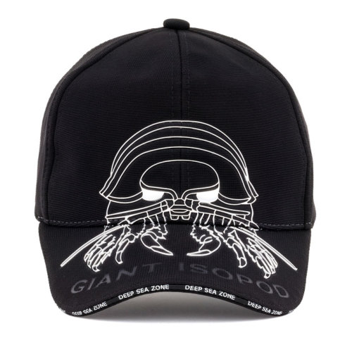 動物 生物 スポーツキャップ ダイオウグソクムシ ブラック