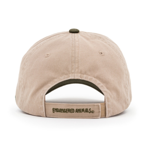 動物 生物 スポーツキャップ トラ ベージュ＆カーキ / カロラータ