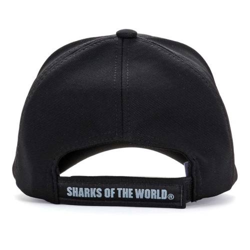 スポーツキャップ ジンベエザメ ブラック│動物 カロラータ オンライン