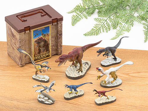 動物 生物 立体図鑑 羽毛恐竜プレミアムボックス / カロラータ