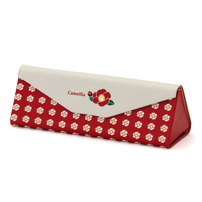 動物 生物 メガネケース ボタニカルカラーズ ヤブツバキ / カロラータ