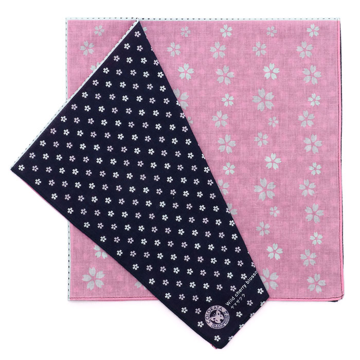 動物 生物 ガーゼハンカチ ボタニカルカラーズ ヤマザクラ