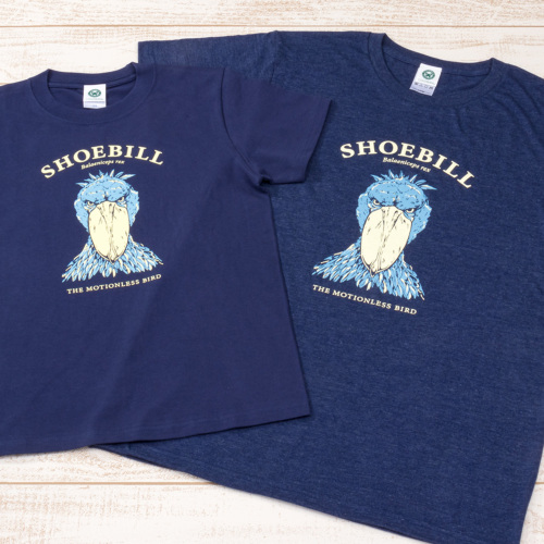 ミュージアムデザインTシャツ ハシビロコウ│動物 カロラータ