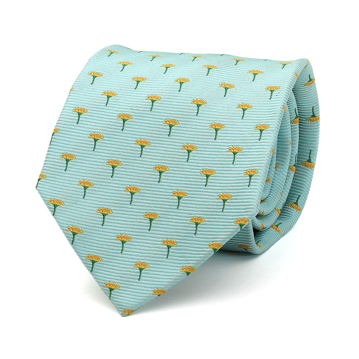 ポールハーデン ボタニカル柄 ネクタイ ポールハーデン ボタニカル柄