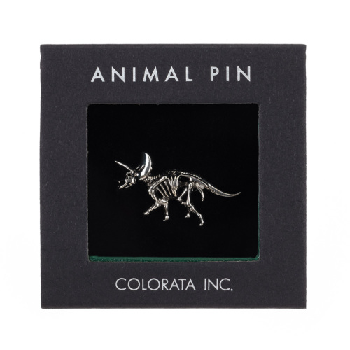 アニマルピン トリケラトプス全身骨格│動物 カロラータ