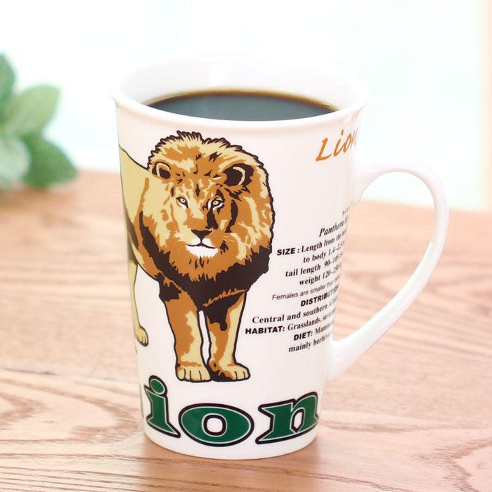 動物 生物 サイエンス マグカップ ライオン / カロラータ オンライン