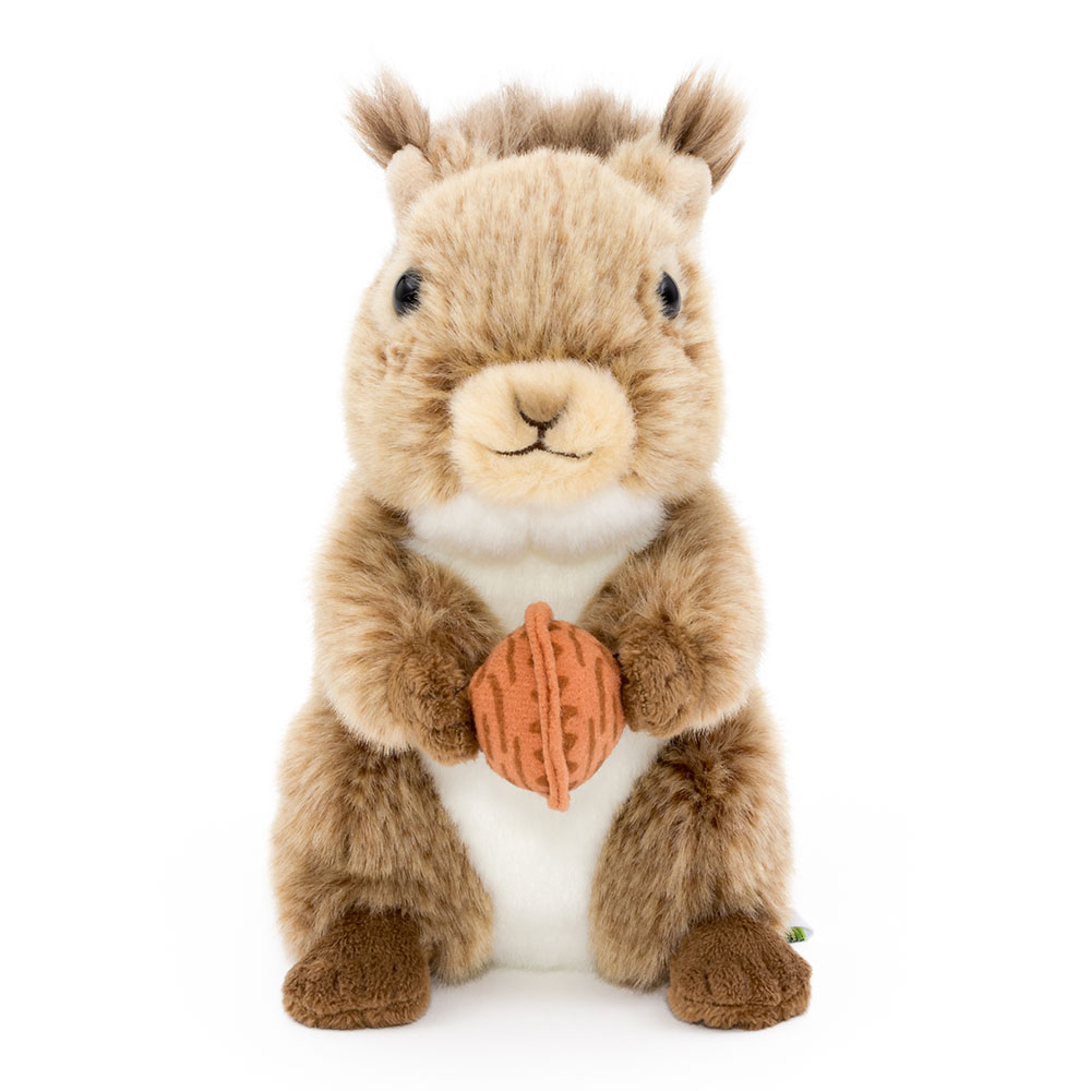 ぬいぐるみ リアルアニマルベイビー ニホンリス（冬毛）│動物