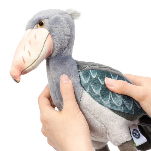 ぬいぐるみ リアル ハシビロコウ│動物 カロラータ オンラインショップ