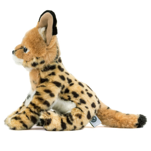 動物 生物 ぬいぐるみ リアルアニマルファミリー サーバルキャット 子